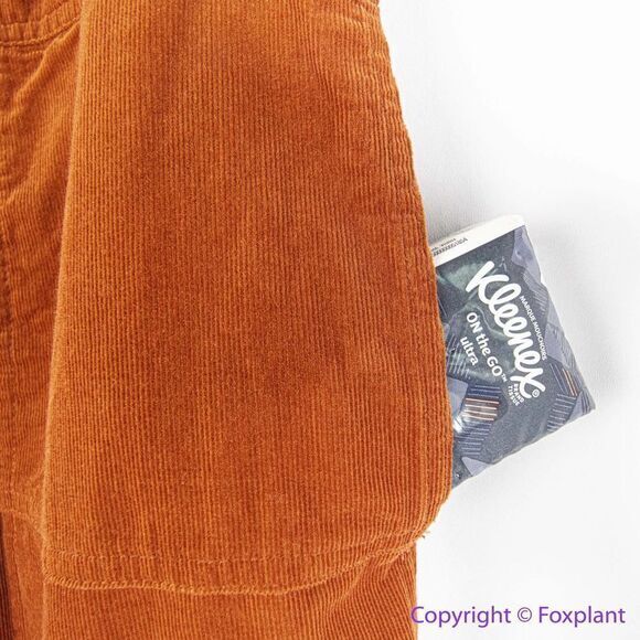 NEW Madewell Corduroy Puff-Sleeve Button-Front Jumpsuit, 0P - Picture 8 of 16